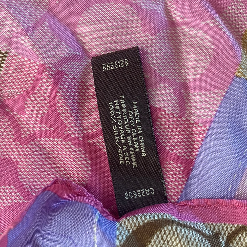 Coach silk scarf - Picture 2 of 5